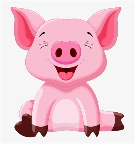 Cute Pig Clipart Piggy Clipart Pig Clipart Piggy Png Pig - Clipart ...