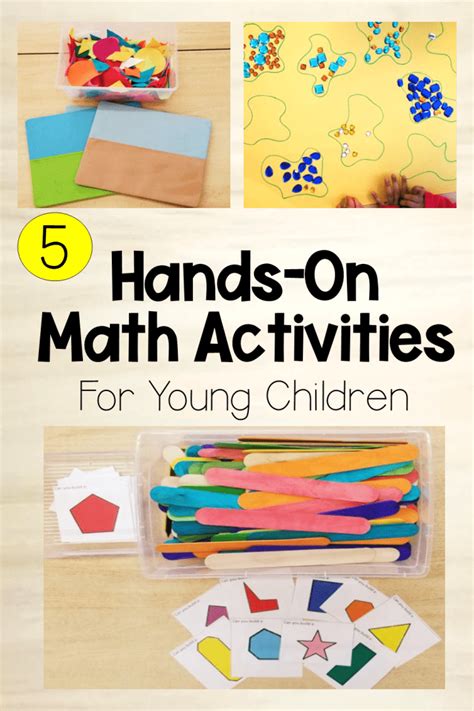 Hands On Math Activities For Preschoolers