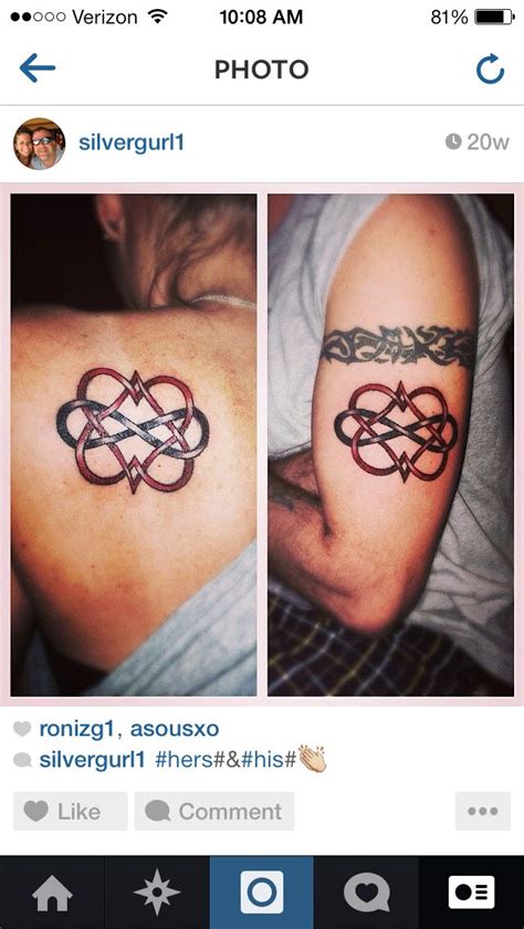 His and hers tattoos ️ | Him and her tattoos, Tattoos, Geometric tattoo