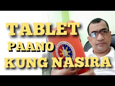 Paano Kung Nawala O Nasira Ang Tablet Ni Mayor Oca Malapitan Youtube