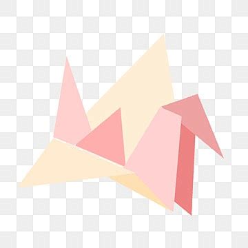 Paper Crane Clipart Transparent Png Hd A Paper Crane Pink Paper