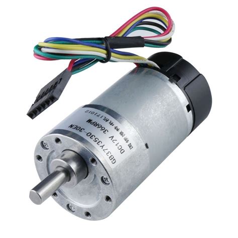 Motor 12v Dc Com Encoder 366rpm