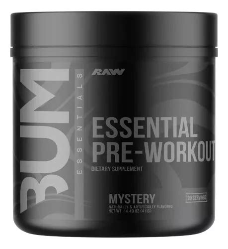 Pré treino Raw Cubum Essential Pre Workout 30 serviços Mystery Flavor