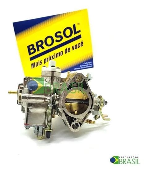 Carburador Novo Original Brosol Solex H Deis Jeep Rural F Motor