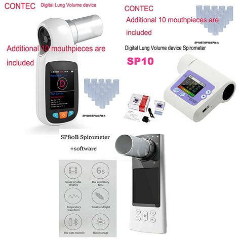 CONTEC Espir Metro Digital Bluetooth Vital Grafo De Diagn Stico De