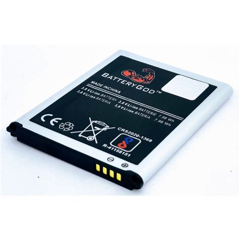 BATTERYGOD Full Capacity Proper 2100 MAh Battery For Samsung Galaxy S3