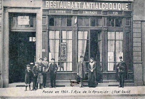 Lyon Vaise Rue De La Pyramide Restaurant Antialcoolique Carte