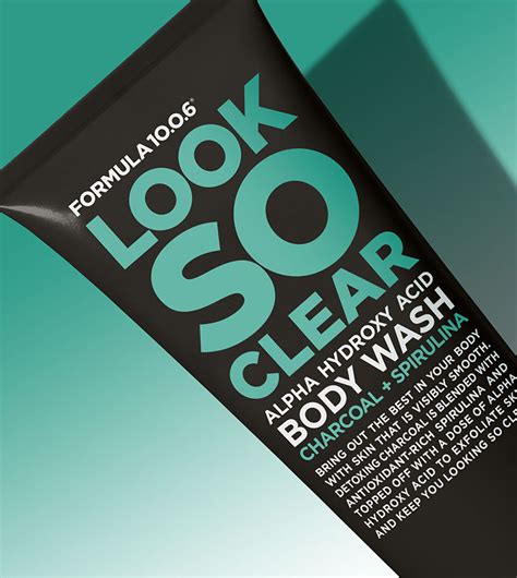 Buy FORMULA 10 0 6 Look So Clear Apha Hydroxy Body Wash 300ml In Nude 6thStreet Kuwait