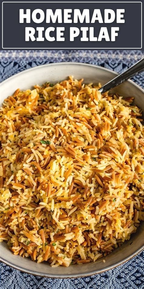 Best Homemade Rice Pilaf Recipe How To Make It