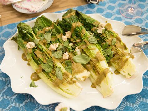 Grilled Romaine With Balsamic Dressing Recipe Valerie Bertinelli