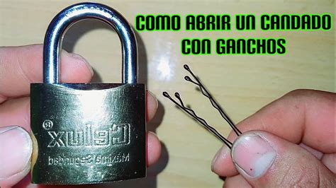 Como Abrir Un Candado Sin Llaves De Manera Muy F Cil How To Open A