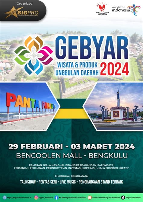 Gebyar Wisata Produk Unggulan Daerah Big Pro Indonesia