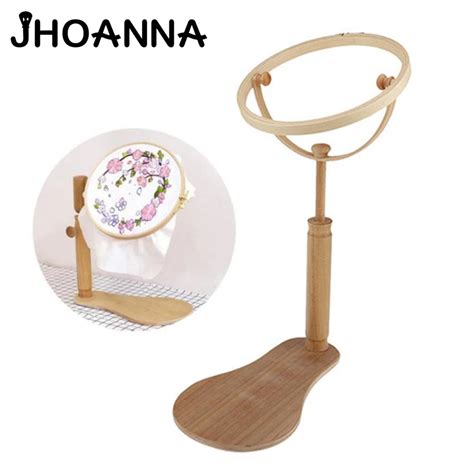 Pcs Wood Color Embroidery Stand Hoop Cross Stitch Hoop Set Embroidery