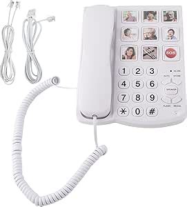 Amazon Landline Phone LD858HF Big Button Telephone Amplified