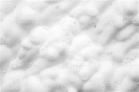 Abstract White Soap Foam Bubbles Texture Background Stock