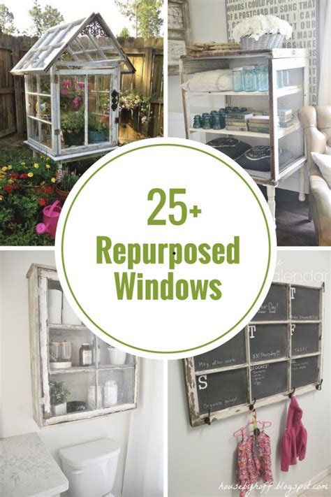 How To Repurpose With Old Window Ideas The Idea Room