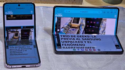 As Ser N Los Nuevos Plegables De Samsung Supergeek Cl