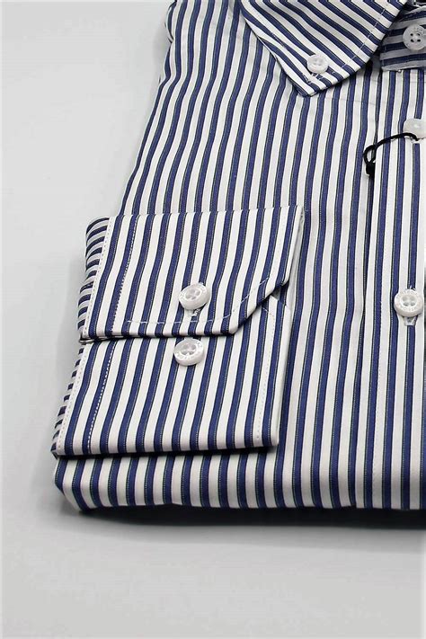 Camisa Pertegaz Hombre Lista Azul Modelo Classic · Pertegaz · Elites