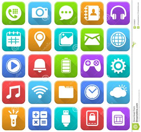 17 Social App Icons Mobile Phone Images Mobile Phone App Icons