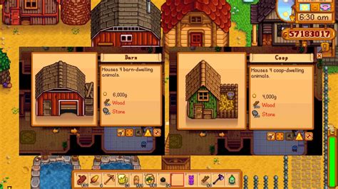 Stardew Valley Barn Or Coop Which Building Is Better