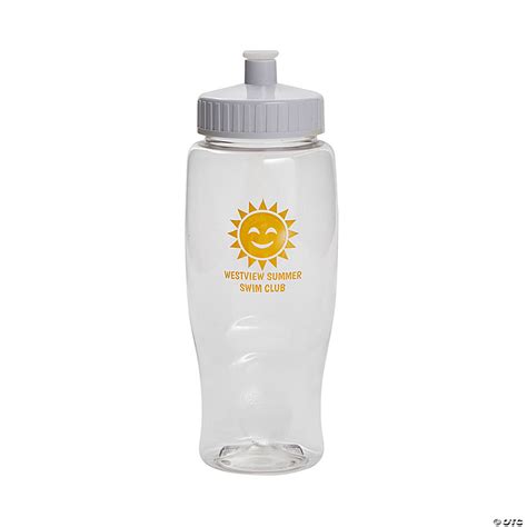 Personalized Clear Sun Water Bottles 50 Pc Oriental Trading