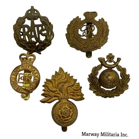 Lot of 5 British Army Badges