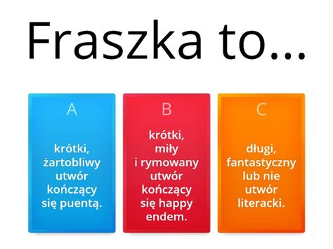 Fraszki Test