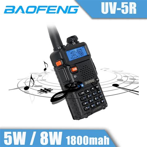 Baofeng Uv R Orijinal Walkie Talkie Baofeng W W Uhf Vhf Iki Y Nl Ham