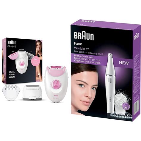 Braun Silk Pil Epilator For Long Lasting Hair Removal From Roots