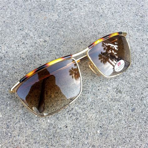 Rare 1970 S Vintage Deadstock Metal Aviator Pearson Sunglasses Gold 71 Zerouv