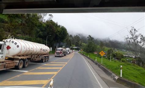 Cierran Nuevamente La Vía Bogotá Villavicencio