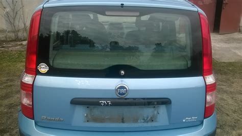 Fiat Panda Ii Klapa Tylna Komplet Za Z Z Drezdenko