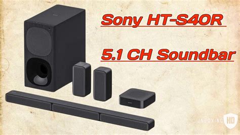 Sony Ht S R Ch Soundbar Wireless Rear Speakers W Total