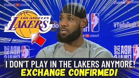 MY GOODNESS LEBRON JAMES EXCHANGE IS CONFIRMED THIS AFTERNOON PELINKA