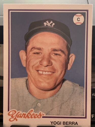 Yogi Berra 2022 Topps Archives 136 New York Yankees Ebay