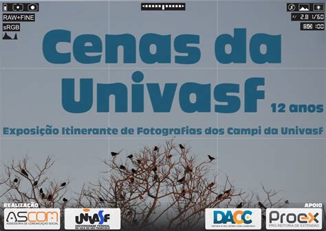 Exposição fotográfica Cenas da Univasf 12 Anos está em cartaz no