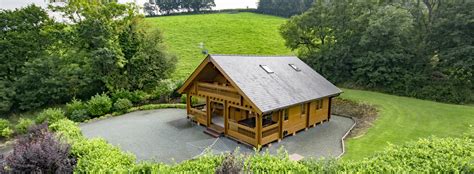 Wooden Lodge Vista With Hot Tub Luxury Lodges Wales