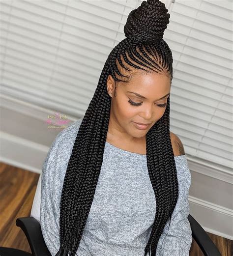 35 Beautiful Cornrow All Back Styles For 2023 Thrivenaija Cornrows