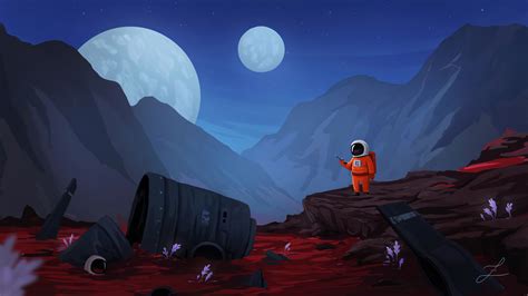 2560x1440 Resolution Astronaut Art 4K 1440P Resolution Wallpaper ...