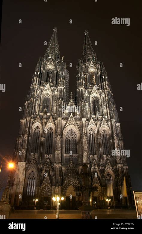 Cologne Cathedral At Night