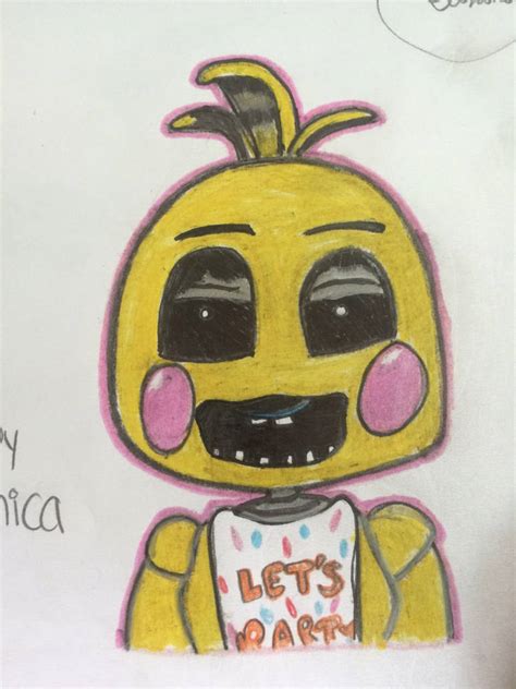 Toy Chica Without Beak And Eyes By Gr8 K8 On Deviantart