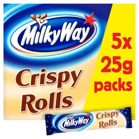 Milky Way Crispy Rolls 5pk 25g 13 Count Uk Pacific Distribution