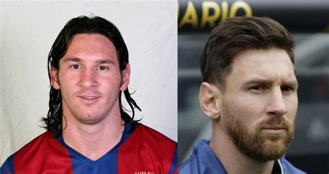 Lionel Messi: Before beard and after beard : r/beards