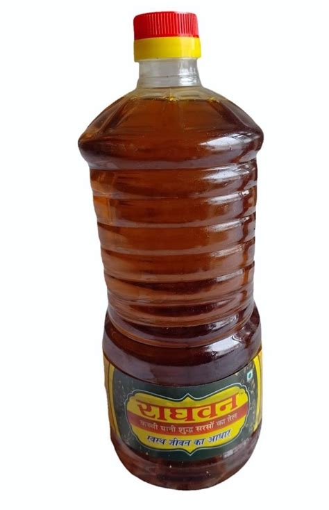 L Raghvan Kachi Ghani Mustard Oil Packaging Size Litre At Rs