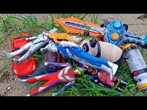 Menemukan Kotak Mainan Ultraman Zero Ultraman Ginga Kamen Rider Ex Aid