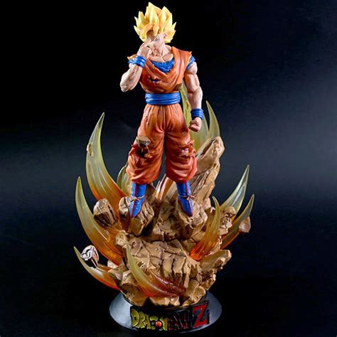 Bandai Dragon Ball Z Goku Figure Super Saiyan Teleport LED Lighting