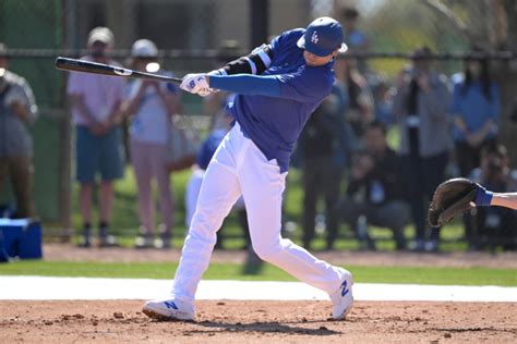 Shohei Ohtani's First Live Batting Practice with Dodgers Went Exactly ...