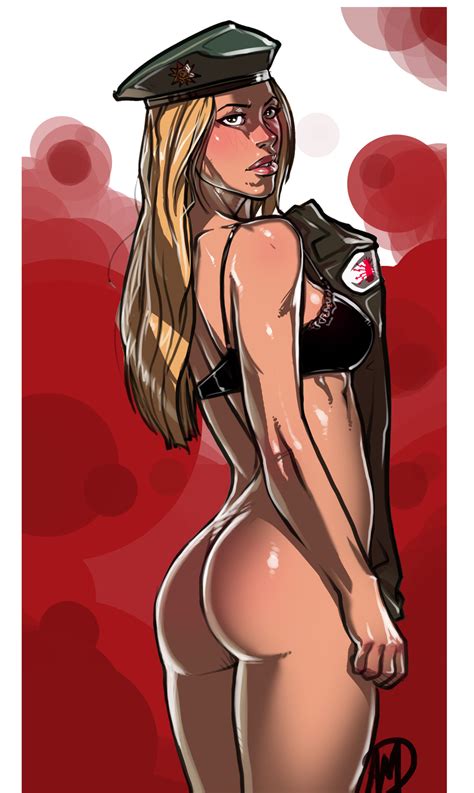 Rule 34 Ass Beret Black Bra Blonde Hair Blush Bra Brown Eyes Command And Conquer Dat Ass