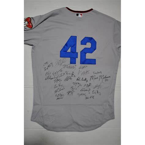 2023 Jackie Robinson Day Jersey - Arizona Diamondbacks Team Autographed ...