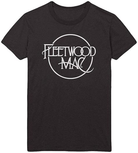 Fleetwood Mac T Shirt Classic Band Logo Rumours Nouveau Officiel Homme